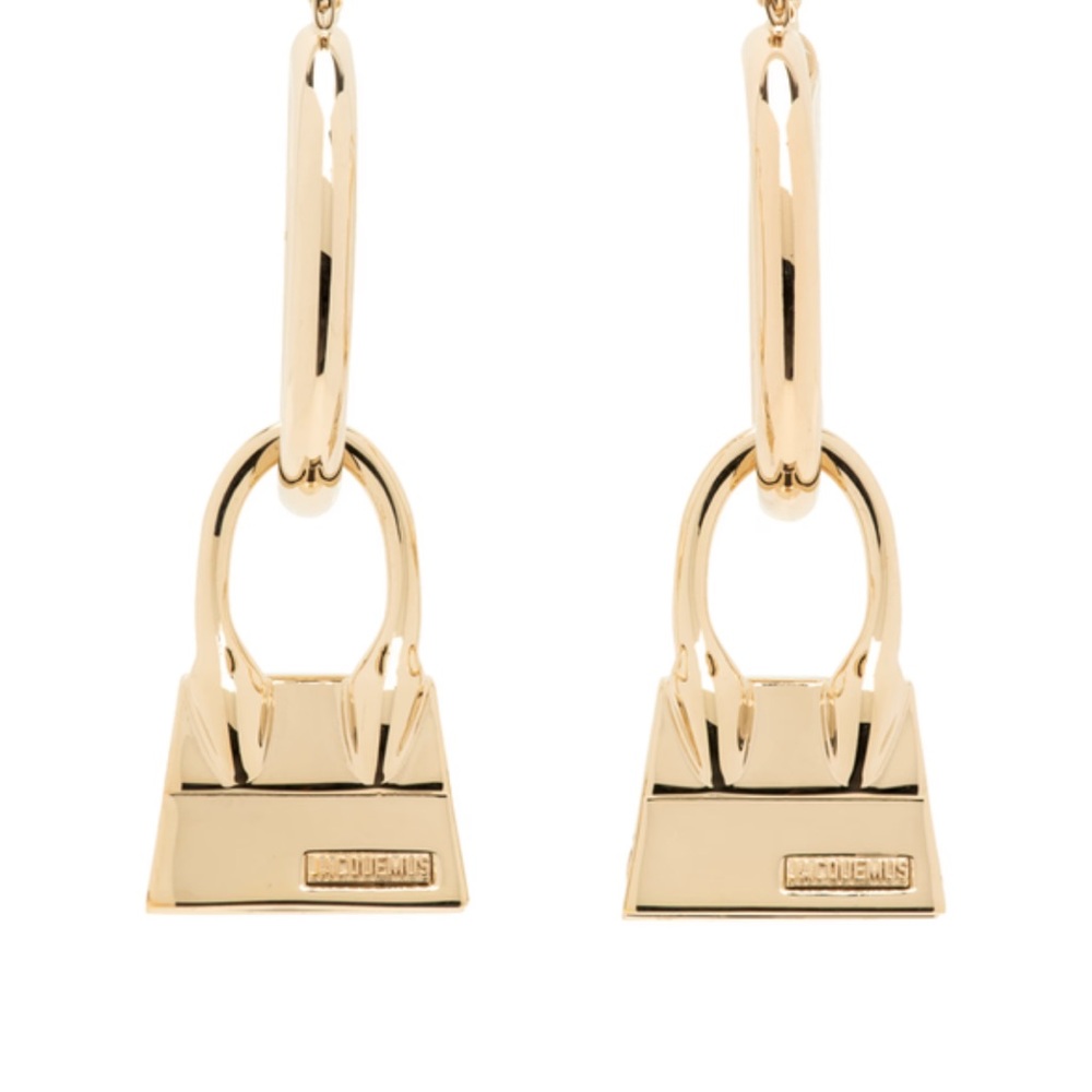 JACQUEMUS
Gold Le Papier 'Les Creoles Chiquito' Earrings